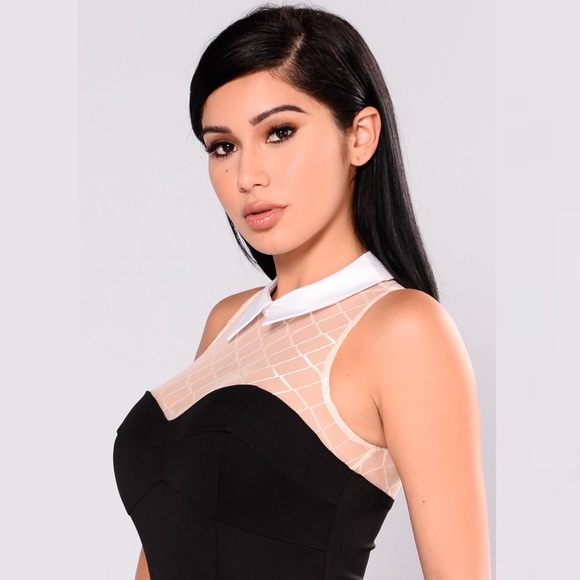 Mesh Insert Bodysuit Size Medium - Picture 4 of 16